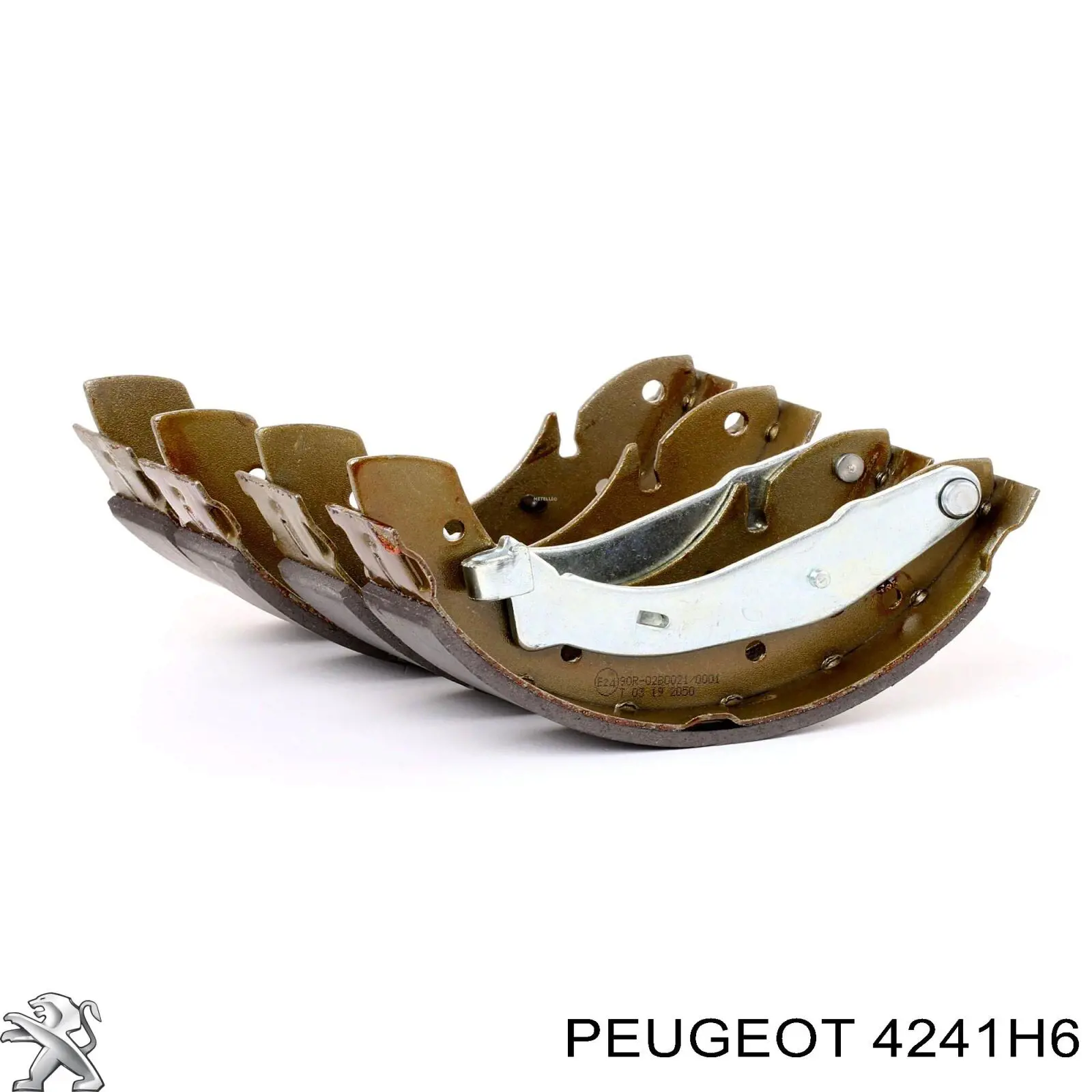 Колодки гальмові задні, барабанні Peugeot/Citroen 4241H6 ціна, від 20.39 USD