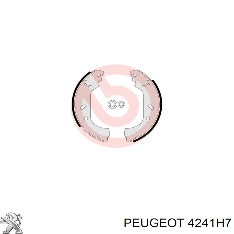 Колодки гальмові задні, барабанні Peugeot/Citroen 4241H7 ціна, від 25.94 USD