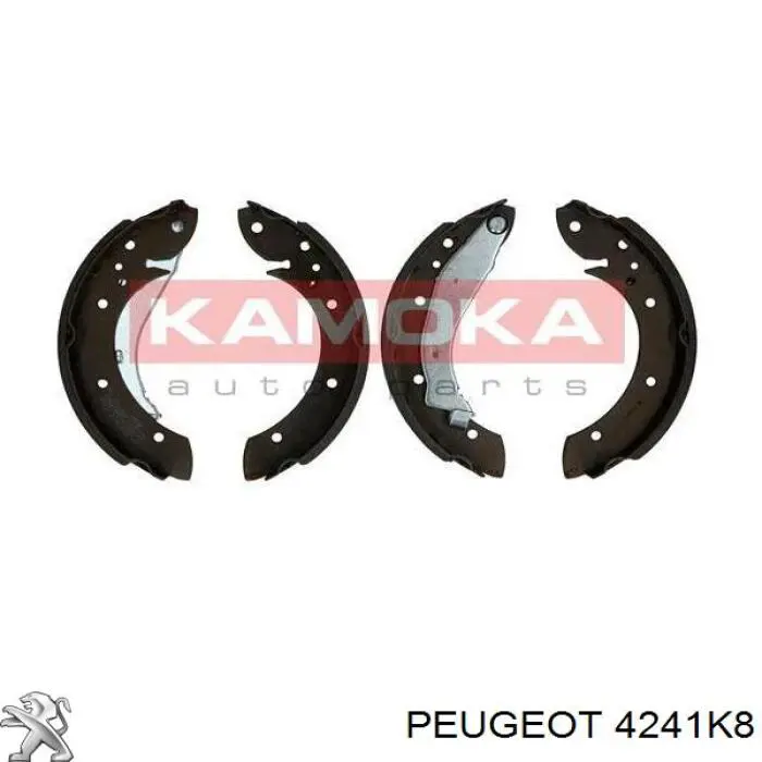 Купити 4241K8 Peugeot/Citroen Колодки гальмові задні, барабанні