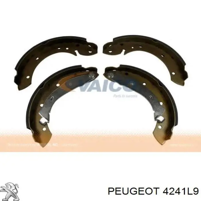 Купити 4241L9 Peugeot/Citroen Гальмівні колодки гальма стоянки
