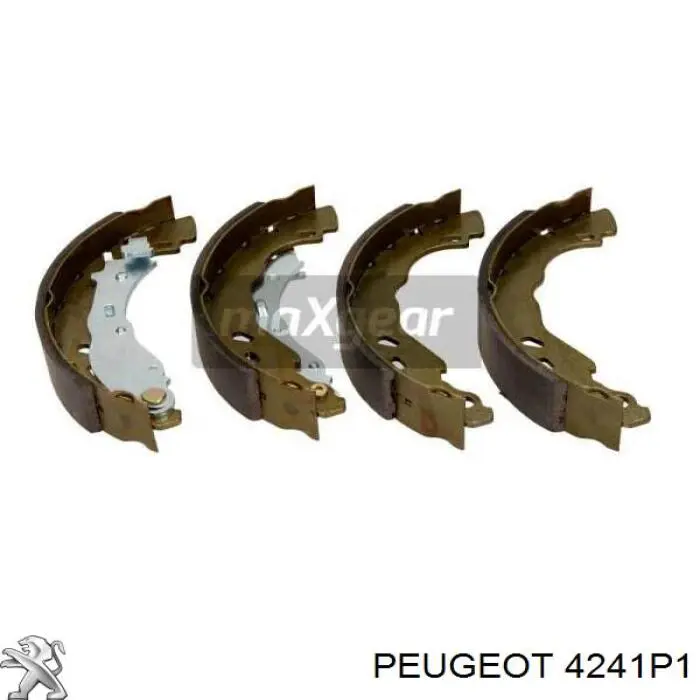 Колодки гальмові задні, барабанні Peugeot/Citroen 4241P1 ціна, від 30.44 USD