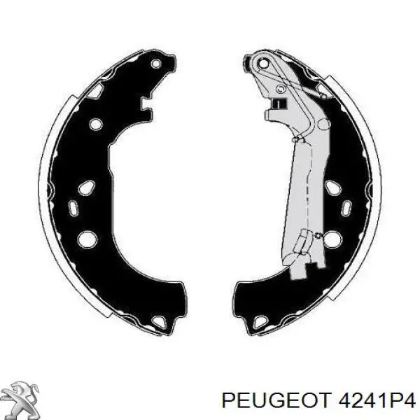Колодки гальмові задні, барабанні 4241P4 Peugeot/Citroen