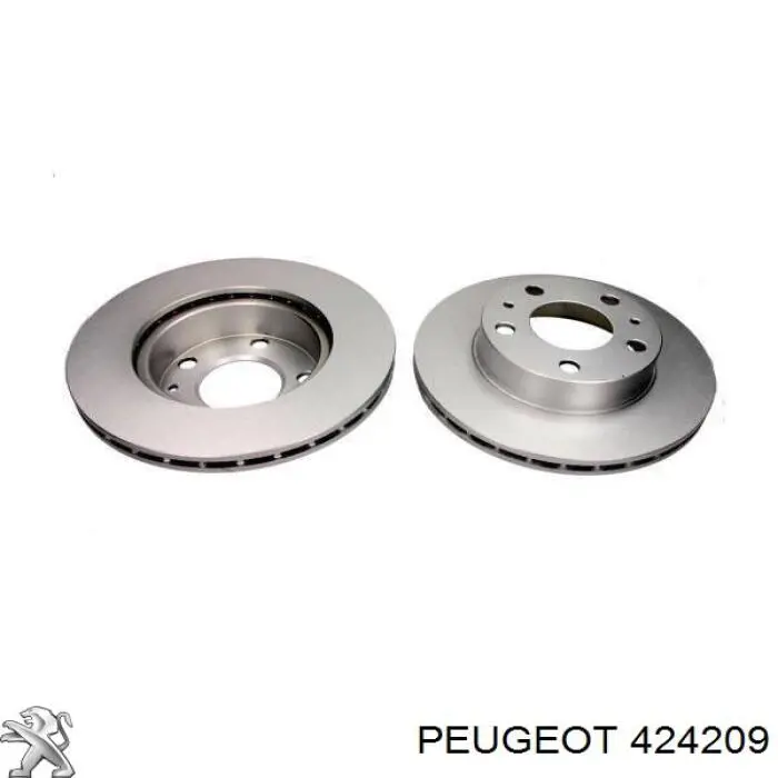 Купити 424209 Peugeot/Citroen Колодки гальмівні задні барабанні, в зборі з циліндруми, комплект