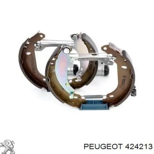 424213 Peugeot/Citroen Колодки гальмівні задні, барабанні