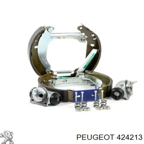 Колодки гальмові задні, барабанні Peugeot/Citroen 424213 ціна, від 17.48 USD