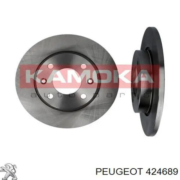 424689 Peugeot/Citroen Гальмо дискове переднє