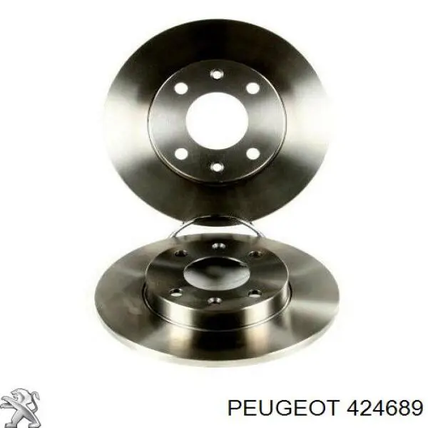 Купити 424689 Peugeot/Citroen Ротор гальмівний