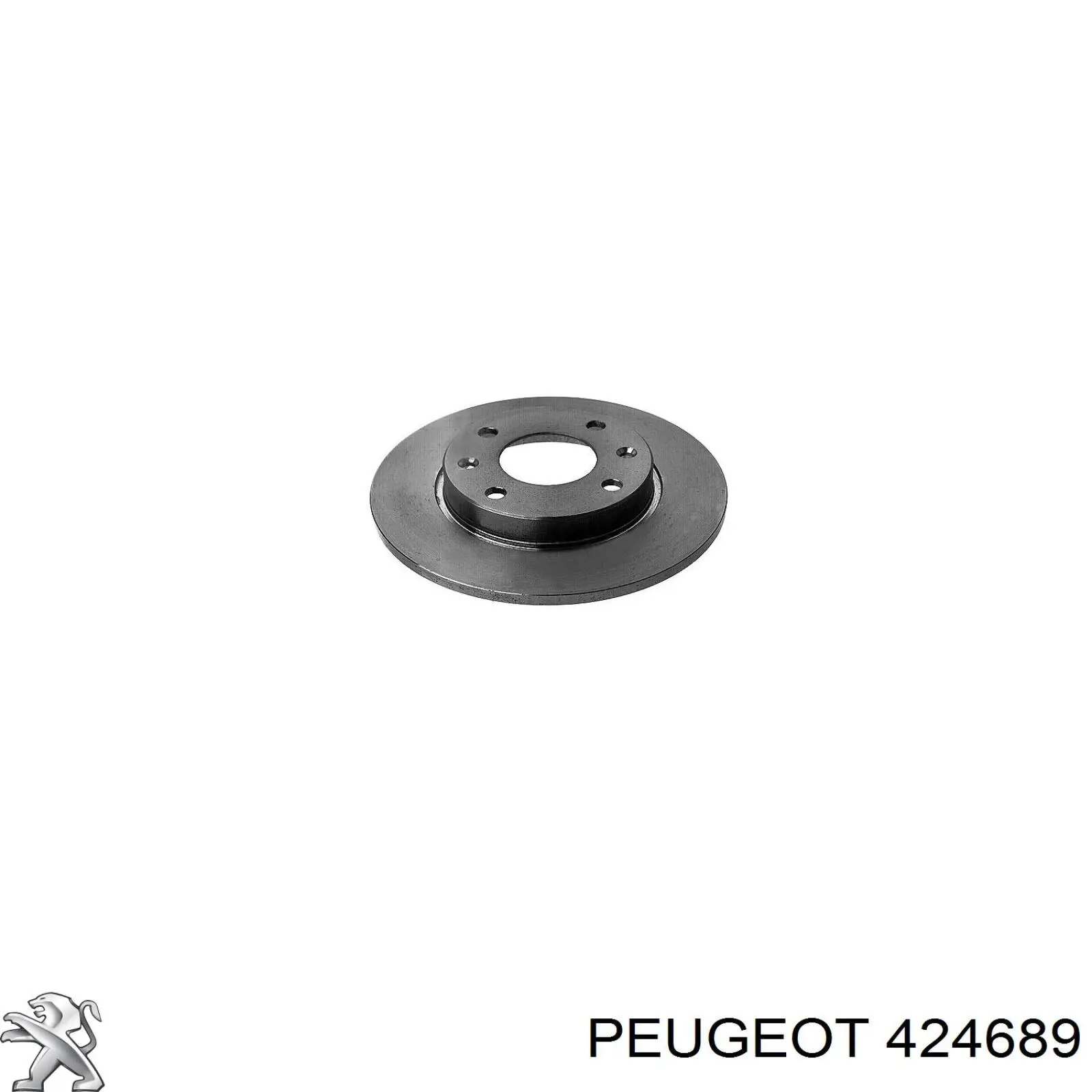 Диск гальмівний передній Peugeot/Citroen 424689