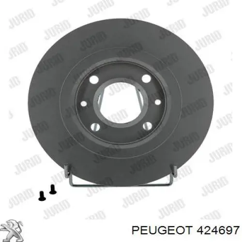 Купити 424697 Peugeot/Citroen Ротор гальмівний