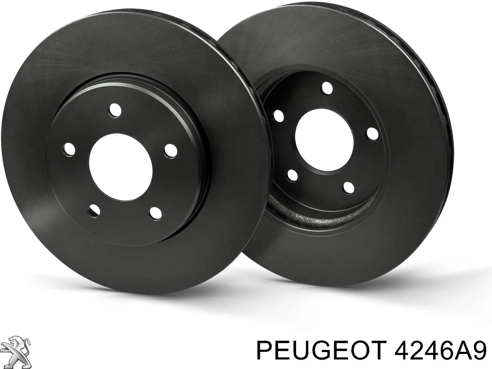 Купити 4246A9 Peugeot/Citroen Ротор гальмівний