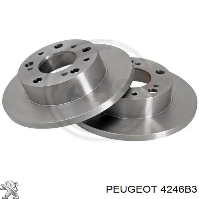 Купити 4246B3 Peugeot/Citroen Ротор гальмівний