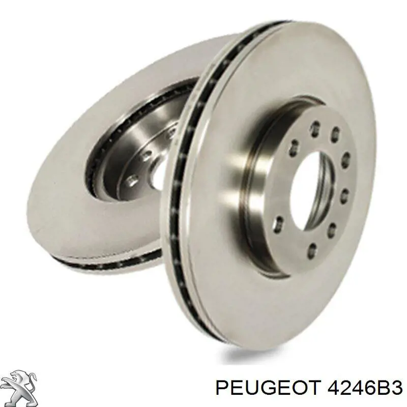 4246B3 Peugeot/Citroen диск гальмівний передній