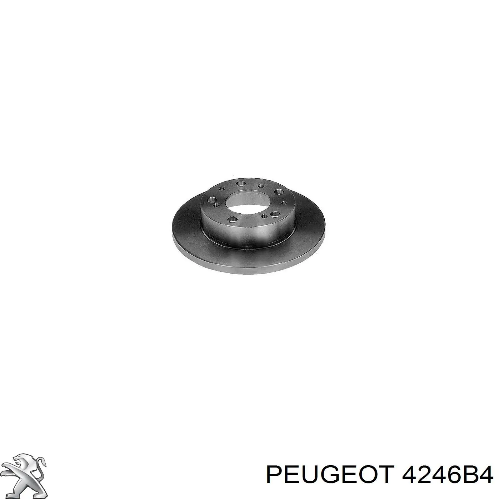 4246B4 Peugeot/Citroen Гальмо дискове переднє