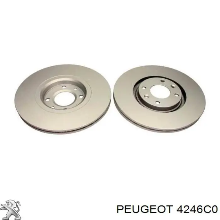 Купити 4246C0 Peugeot/Citroen Ротор гальмівний