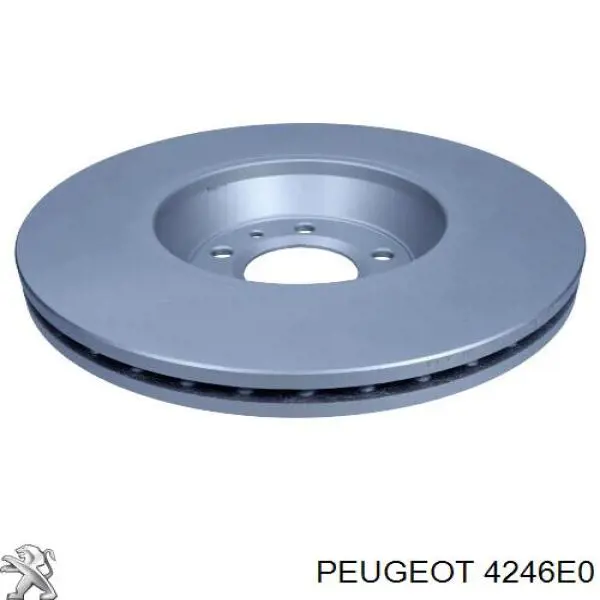 4246E0 Peugeot/Citroen диск гальмівний передній