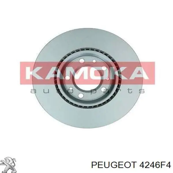 Диск переднього гальма Peugeot/Citroen 4246F4 ціна, від 39.97 USD