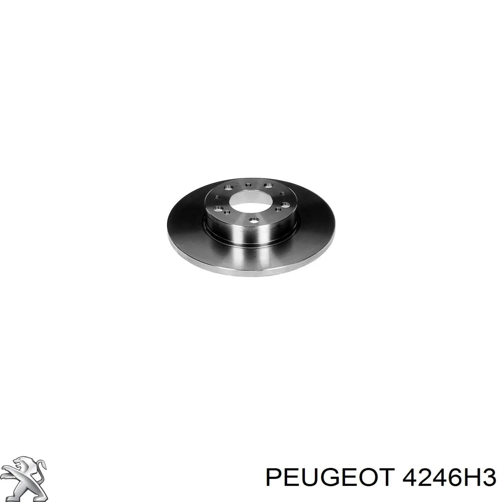 4246H3 Peugeot/Citroen Гальмо дискове переднє