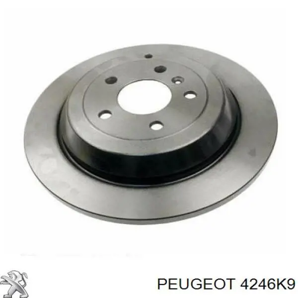 Гальмівні диски 4246K9 Peugeot/Citroen