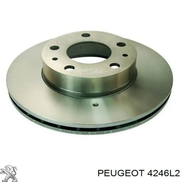 4246L2 Peugeot/Citroen диск гальмівний передній