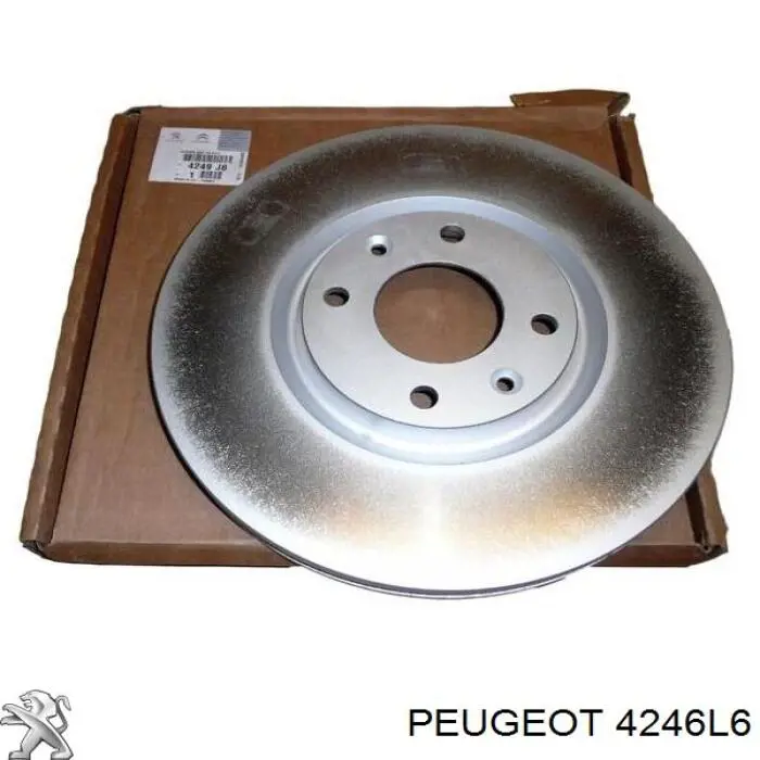 Гальмівні диски 4246L6 Peugeot/Citroen