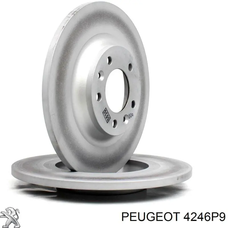 Купити 4246P9 Peugeot/Citroen Диск заднього гальма