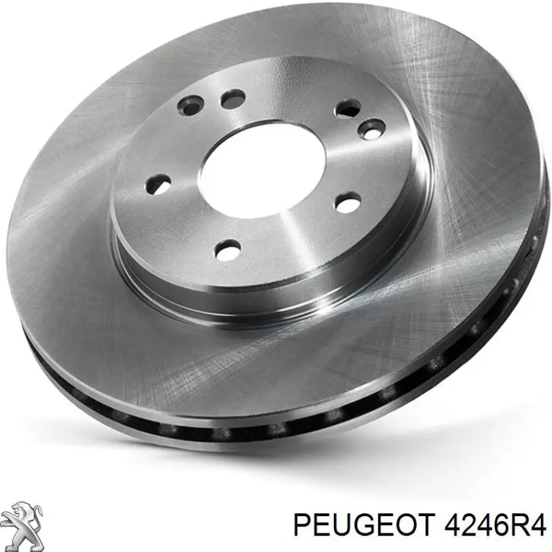 Гальмівні диски передні 4246R4 Peugeot/Citroen