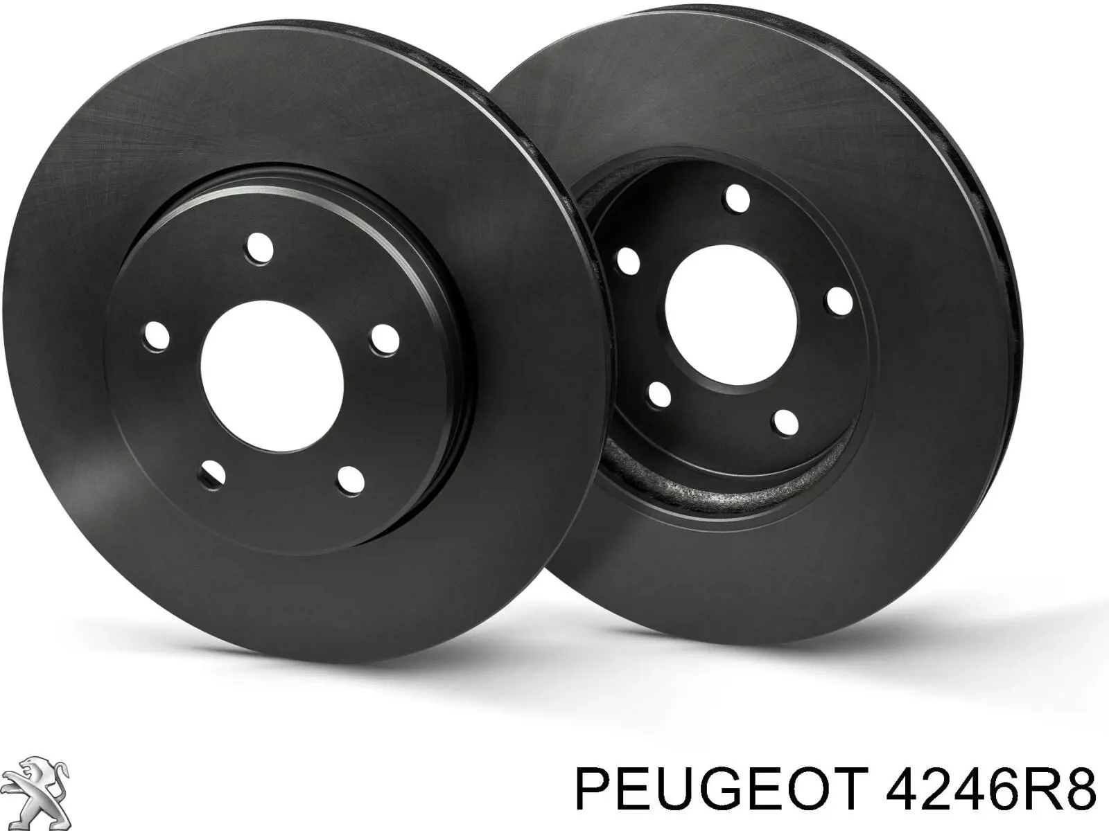 4246R8 Peugeot/Citroen Гальмо дискове переднє