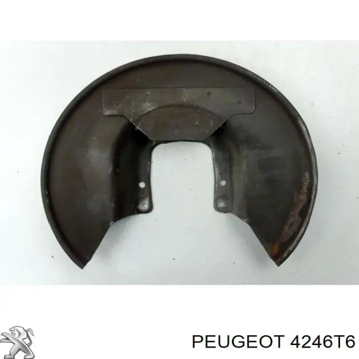 4246T6 Peugeot/Citroen диск гальмівний задній