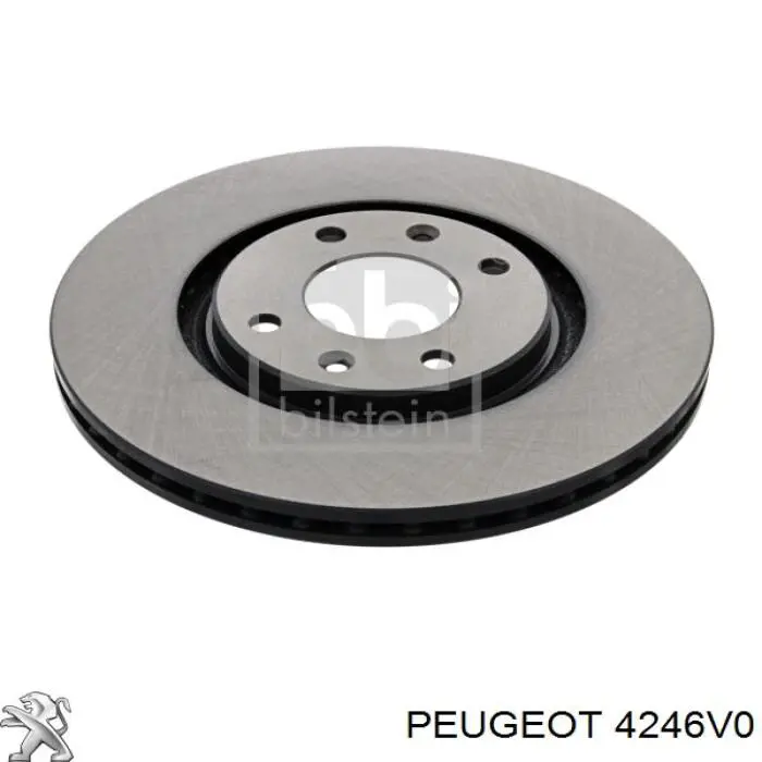 4246V0 Peugeot/Citroen диск гальмівний передній