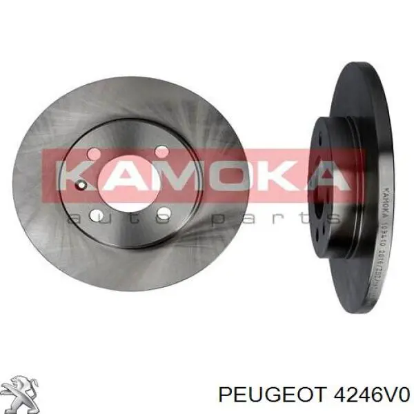 Купити 4246V0 Peugeot/Citroen Ротор гальмівний