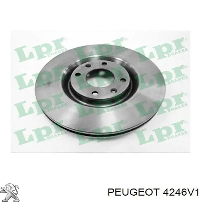 Купити 4246V1 Peugeot/Citroen Ротор гальмівний