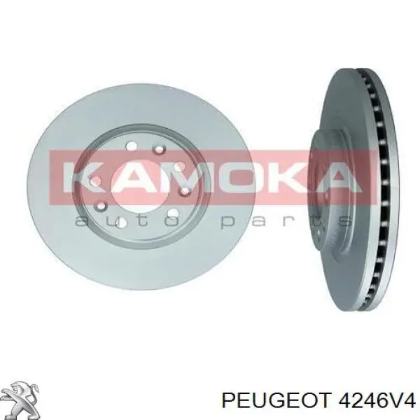 Купити 4246V4 Peugeot/Citroen Ротор гальмівний