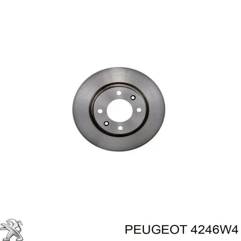 Задні дискові гальма Peugeot/Citroen 4246W4 ціна, від 32.86 USD
