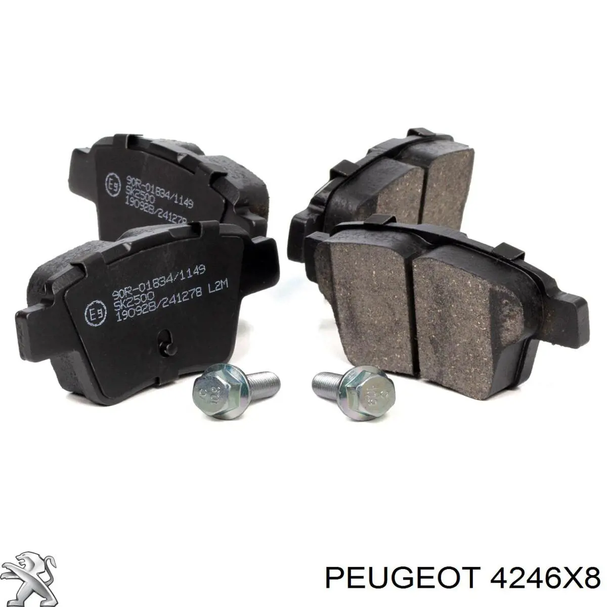 Гальмівні диски 4246X8 Peugeot/Citroen
