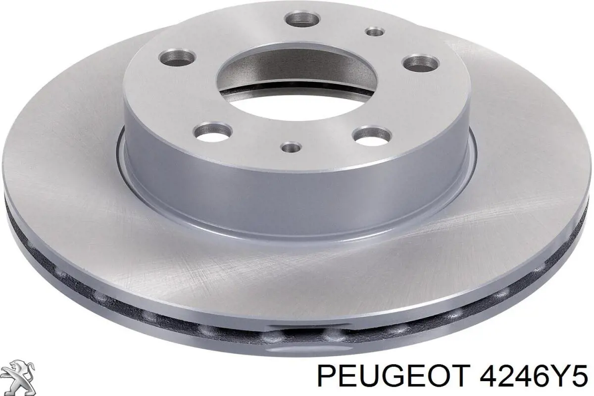4246Y5 Peugeot/Citroen диск гальмівний передній