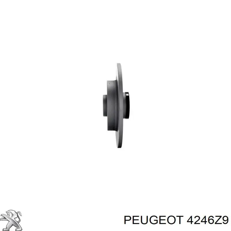 Гальмівні диски 4246Z9 Peugeot/Citroen