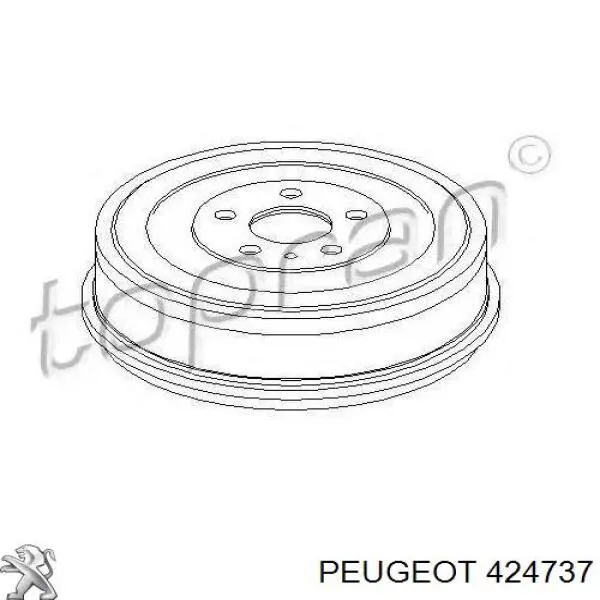Купити 424737 Peugeot/Citroen Барабан гальмівний задній