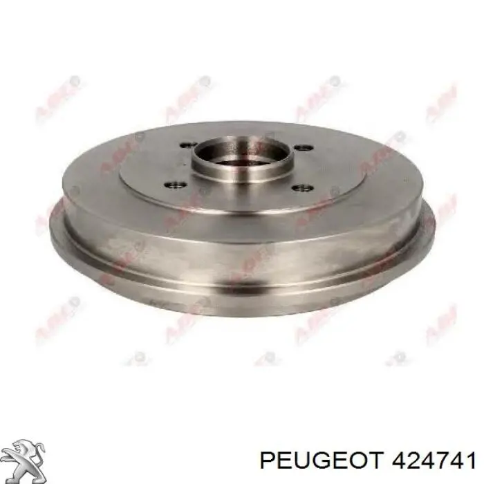 424741 Peugeot/Citroen барабан гальмівний задній