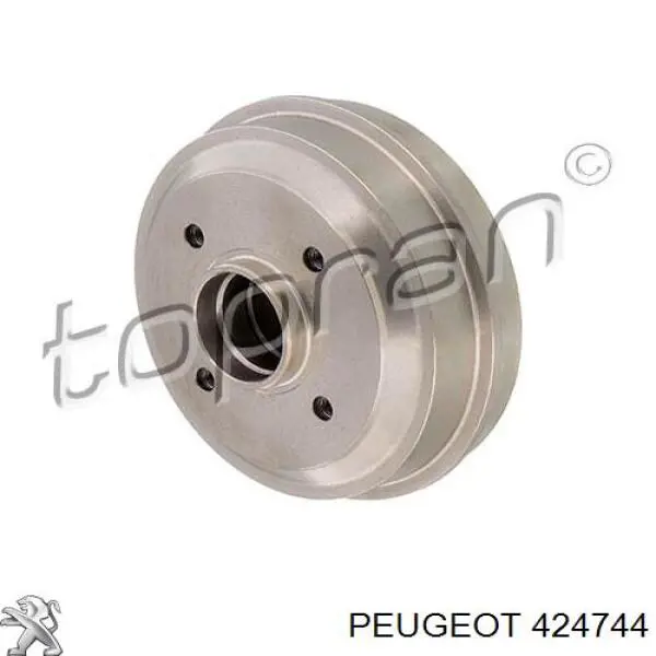 Барабан гальмівний задній Peugeot/Citroen 424744