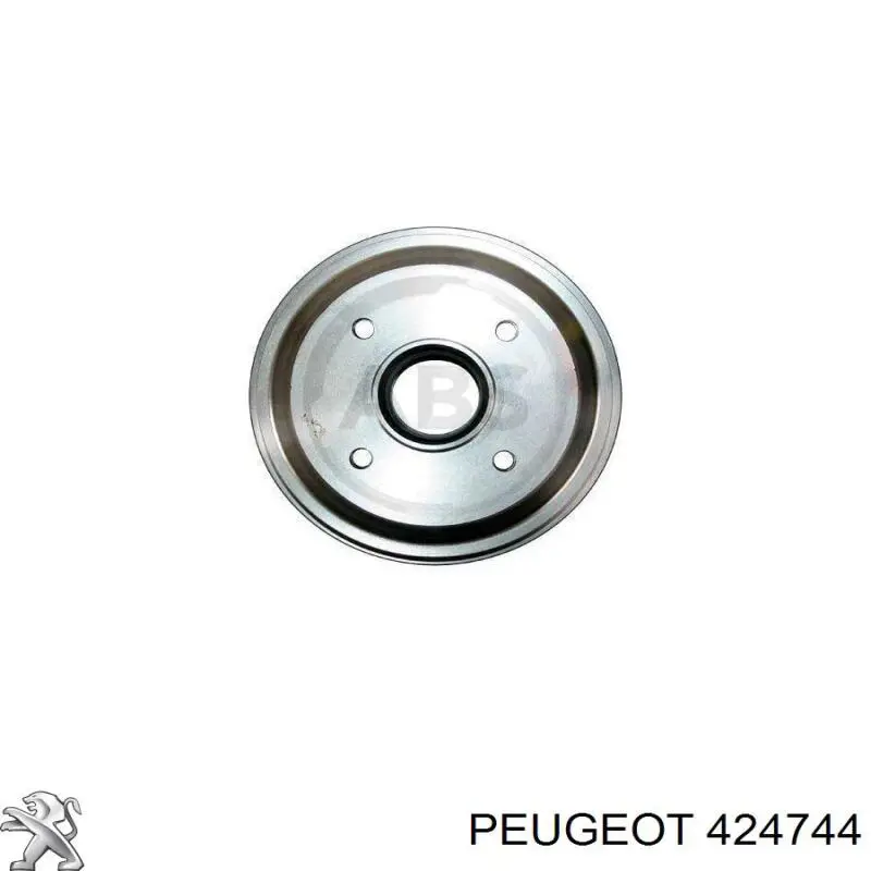 Барабан гальмівний задній 424744 Peugeot/Citroen