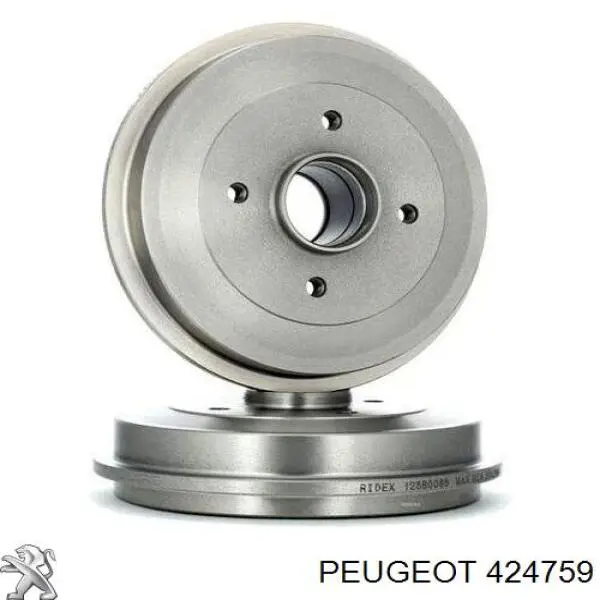 Купити 424759 Peugeot/Citroen Барабан гальмівний задній