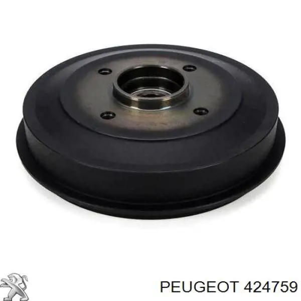 424759 Peugeot/Citroen барабан гальмівний задній
