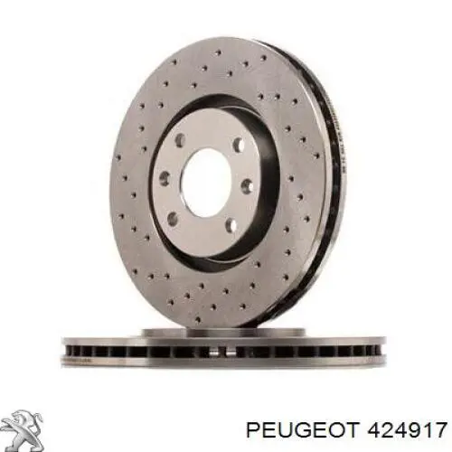 Купити 424917 Peugeot/Citroen Ротор гальмівний