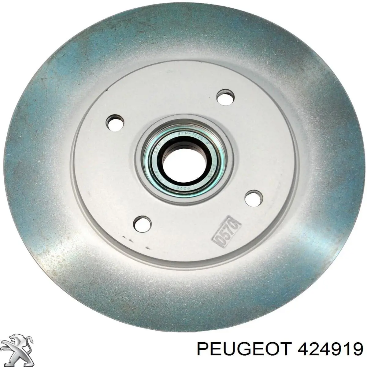 Задні дискові гальма Peugeot/Citroen 424919 ціна, від 64.61 USD