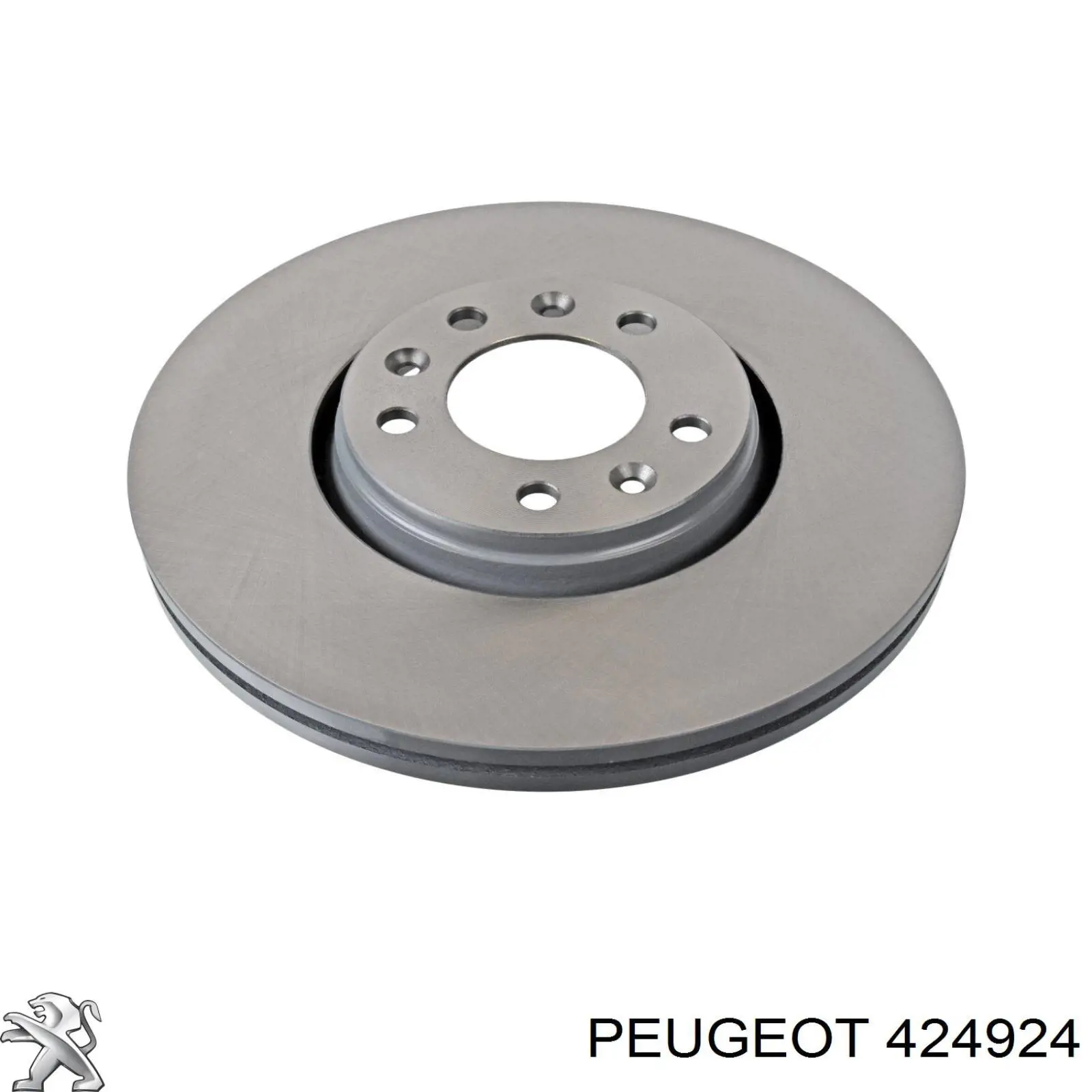 Диск переднього гальма Peugeot/Citroen 424924 ціна, від 52.15 USD