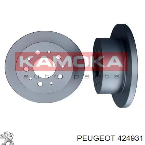 424931 Peugeot/Citroen Дискові гальма