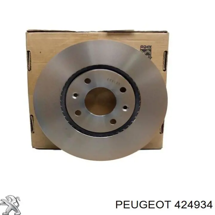 424934 Peugeot/Citroen Дискові гальма