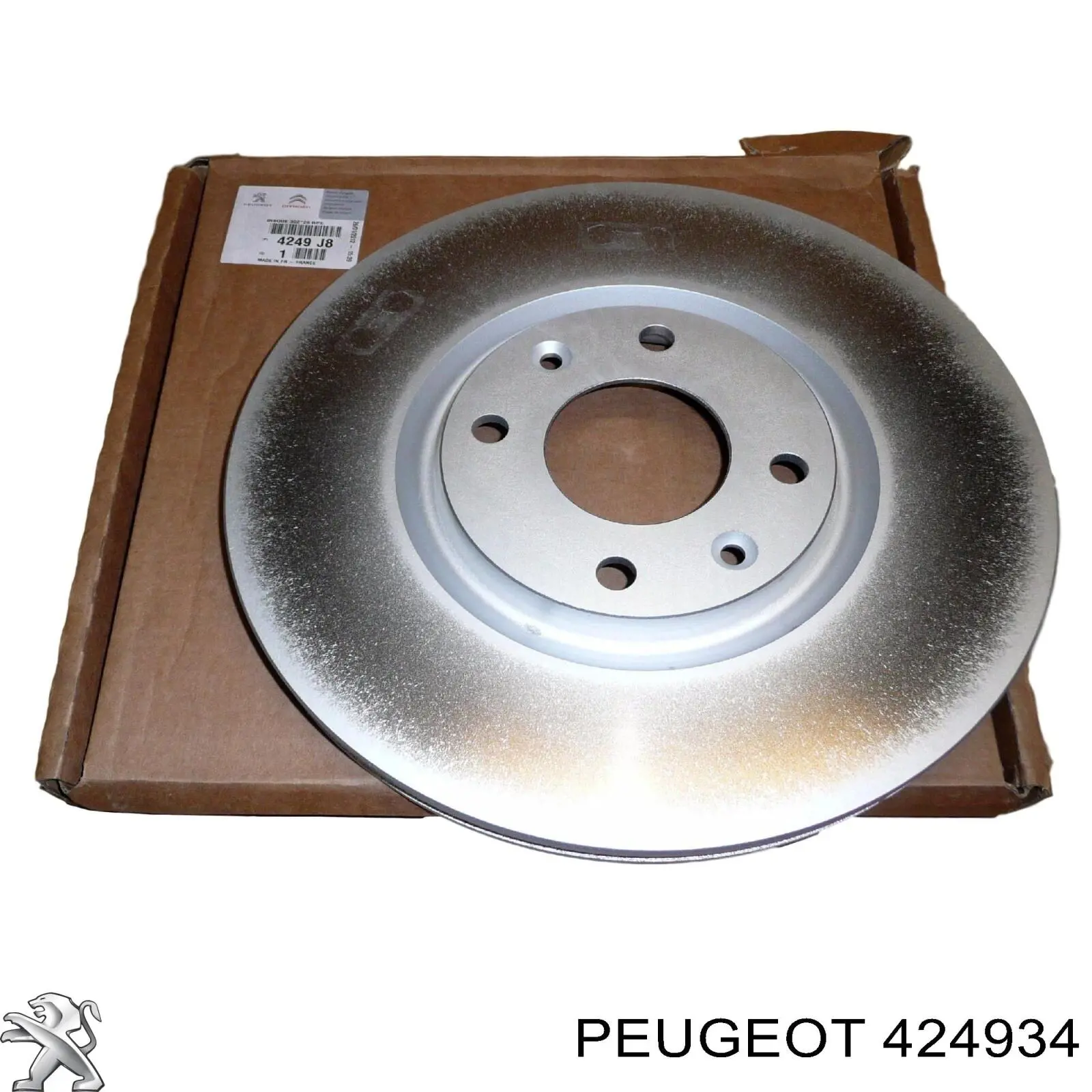Задні дискові гальма Peugeot/Citroen 424934 ціна, від 43.23 USD