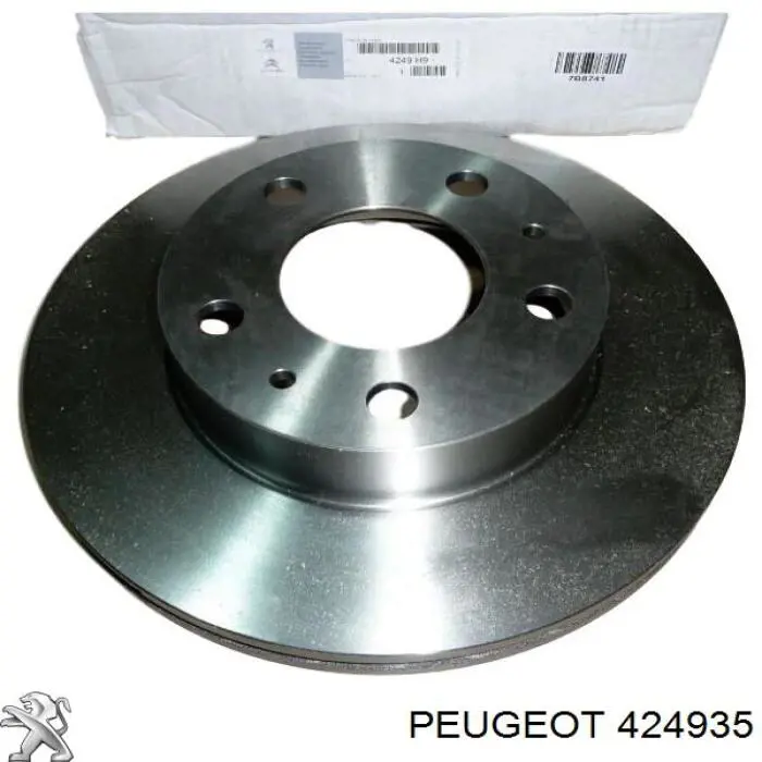 424935 Peugeot/Citroen диск гальмівний передній