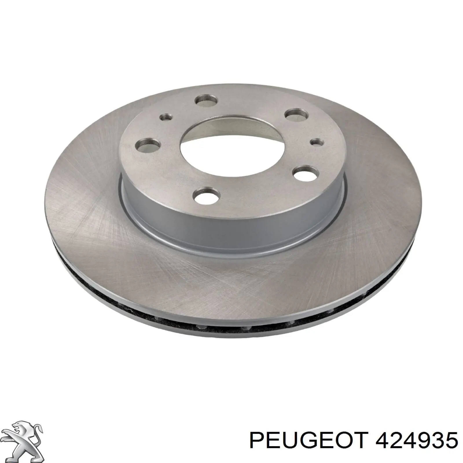 Диск переднього гальма Peugeot/Citroen 424935 ціна, від 45.84 USD